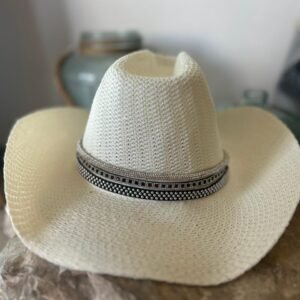 Sombrero de hilo cowboy tiza